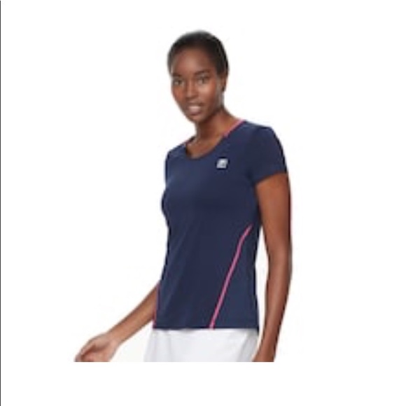 Fila Tops - RELISTED Women's FILA SPORT mesh short sleeve top